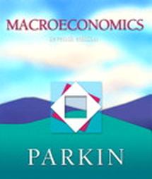 Macroeconomics by Michael Parkin (2004, Paperback)