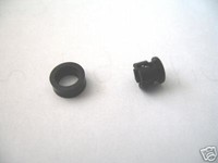 3mm black plastic led holders 100pcs