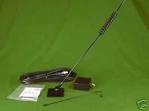 DUAL BAND VHF/UHF GLASS MOUNT ANTENNA