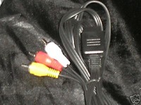 SONY PLAYSTATION PS1, PS2, PS3 TV CORD AV YRW CABLE NEW