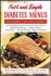 Book: Fast and Simple Diabetes Menus Betty Wedman-St.Louis Ph.D., Paperback