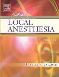 Handbook Of Local Anesthesia by Stanley F. Malamed DDS. (2004, Paperback)
