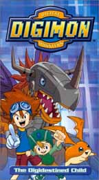 Digimon Vol. 4: The Digidestined Child (VHS, 2000)