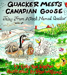 Quacker Meets Canadian Goose by Ricky Van Shelton (1994, Paperback)