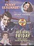 Cary Grant Double Feature: His Girl Friday/ Penny Serenade (2004, DVD)