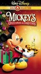 Mickey's Once Upon a Christmas (VHS, 2000, Gold Collection Edition)