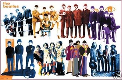The-Beatles-over-the-years-Poster-Memrobillia-Music