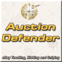 Auction Defender eBay bid sniper/snipe/sniping software