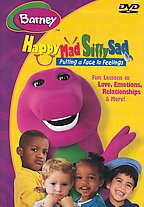 Barney - Happy, Mad, Silly, Sad (DVD, 2003)