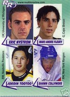 (50)MARC-ANDRE FLEURY ERIC NYSTROM 1STCARD 02 R Review 