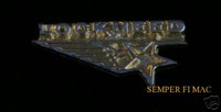 LOCKHEED FLYING STAR LOGO SKUNK WORKS HAT PIN USS NAVY