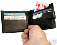  Magic  Tricks: Card to Hip Style Wallet- Professional 