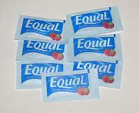 Equal Sweetener  case of 2000 individual packets coffee  