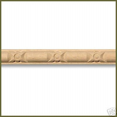 16 x 8ft Maple Barrel Wood Molding, Zakros Moulding  