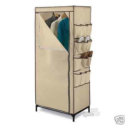 27 STORAGE CLOSET WARDROBE W/SHOE POCKETS WRD 01270  