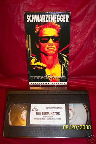 The Terminator (1997, VHS)  