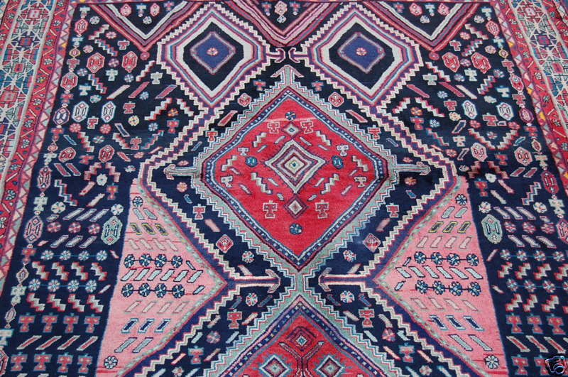 c1930s ANTIQUE RARE PERSIAN BIJAR HALVAI RUG 5.5x10  