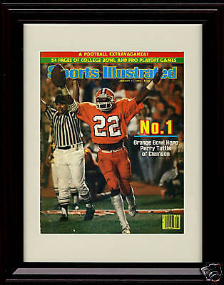 Framed Clemson Champs Sports Illustrated Print  