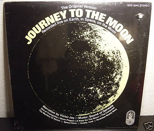 NEW Sealed LP Journey To The Moon Victor Jay Space  