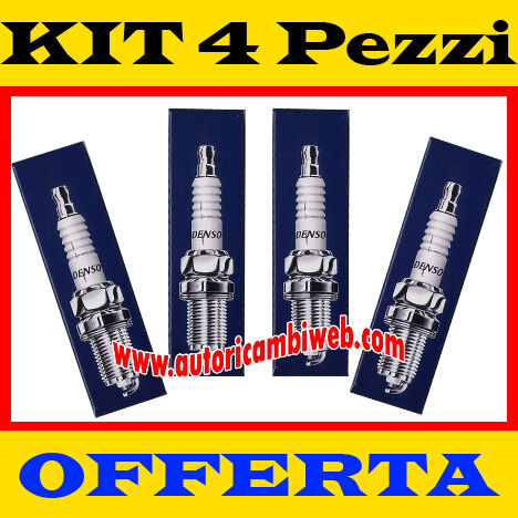 Kit 4 Candele RC9YCC   Fiat Seicento  
