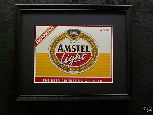 AMSTEL LIGHT BEER SIGN #32  