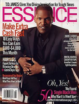 Essence Magazine Jamie Foxx August 2006