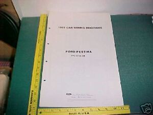 1989 Ford festiva service manual #8