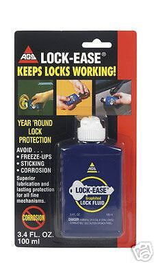 Lock ease Graphite Lock Lubricant Lockease  