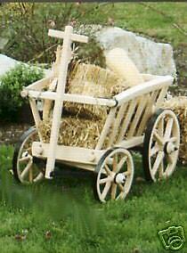 Goat Wagon Wooden Rustic Small Amish made   