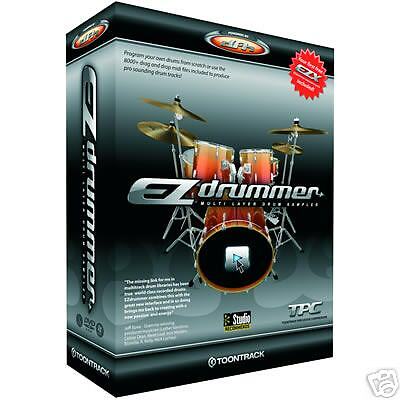 Toontrack EZdrummer Drum Module Plugin EZX Host Drumset Samples 