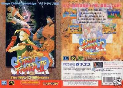 Super Street Fighter 2 SEGA Mega Drive MD Japan  