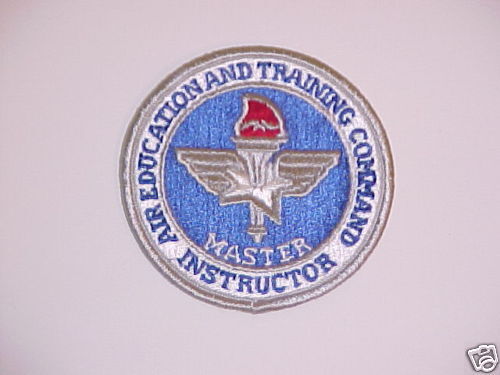 USAF AIR EDUCATION & TRAINING COMMAND AETC MASTER INSTRUCTOR COOKIE 