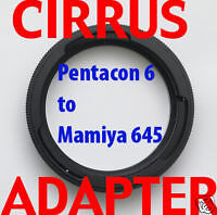 Adapter Pentacon six Kiew 60 lens TO mamiya 645 proTL  