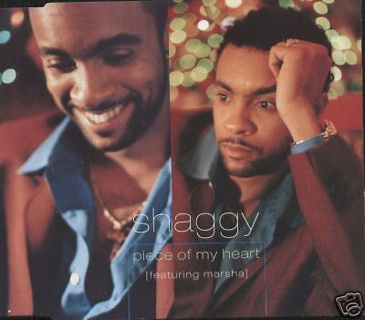 Shaggy Piece of My Heart Feat Marsha CD Single One Burner