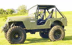 Roll Cage Kit Jeep CJ5 CJ7 Roll Bar Kit AMC Willy MB  
