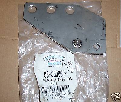 Hobart door hinge plate pt# 283067 for refer/ freezer  