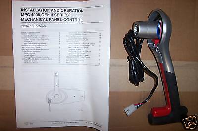 New Mercury Outboard 4000 Gen 2 Panel Mount Throttle Shift Shifter ...