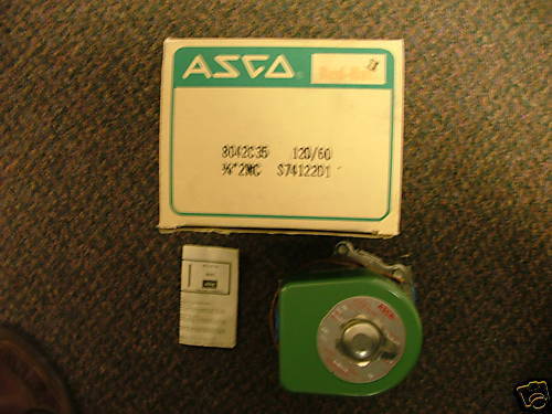 ASCO 3/4 NPT, SOLENOID VALVE, 8042C35, 120/60,110/50  