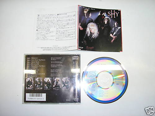 SHY   Excess all areas CD Rare 1987 1.pr Japan/noOBI  