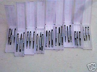 Machine Screw TAP SET *10 Small sizes (30 TAPS)  