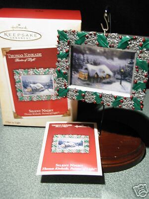 2005 HALLMARK SILENT NIGHT THOMAS KINKADE SOLD OUT NIB  