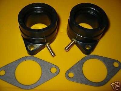 NEW 77-81 YAMAHA XS400 80-82 XS400 SPECIAL CARB HOLDERS INTAKE MANIFOLD BOOTS 