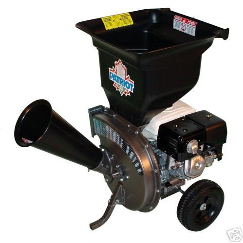 NEW Patriot 9 hp Gas Wood Chipper Shredder  