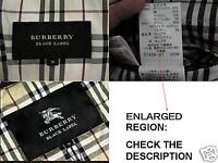 Burberrys, BURBERRY, Prorsum Labels | eBay