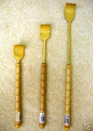 48 Back Scratchers extendable Bamboo Wood NEW  