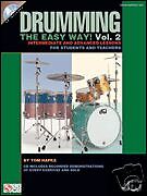 DRUMMING THE EASY WAY VOLUME 2   DRUM MUSIC BOOK/CD  