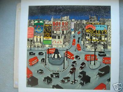 LINNEA PERGOLA S/N SERIGRAPH LONDON 1943  