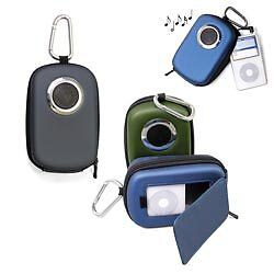 MELODY  MP4 IPOD PLAYER CASE WITH PORTABLE SPEAKER  