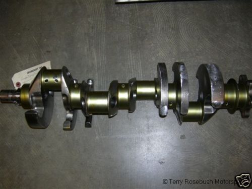 Fresh .010 .010 SBC Chevy 4340 Steel 3.300 Stroke Crank  