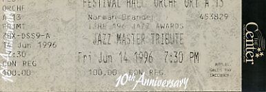 Oscar Peterson Anita ODay Ray Charles Jazz Hall Of Fame HOF Original 